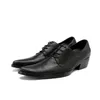 أسود جلد أشار تو أحذية أكسفورد للرجال حفل زفاف زائد الحجم sapato masculino الرجال اللباس أحذية