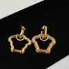 Golded Hoop Earrings Charm Womens Classic Head Designer Pendants Örhängen Lyx Smycken V Mens Öron Studs Bouks D'Oreilles Ohrring Kärlek Örhängen