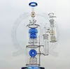 Corona narghilè bong in vetro piattaforme petrolifere riciclatore banger gancio giunto in cera dab da 18 mm