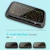 H18 + mouse touch retroilluminato a pannello intero Mini tastiera wireless per computer Android STB universale win10