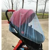 Baby Barnvagn Pushchair Mosquito Insect Shield Net Spädbarn Skydd Mesh Barnvagn Tillbehör Varukorg Myggnät WVT0146