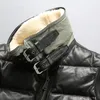 Ab3 Read Description Asian Size Super Cold Resisting Mens Genuine Goat Down Jacket Very Warm Sheep Skin Winter Leather Coat 201128