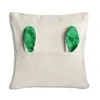 Sublimering Pocket PillowCase Linne Påskkuddar Termisk överföring Pocket Pillowcovers med öron Partihandel kudde kudde