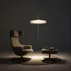 VIBIA 플라밍고 램프 현대 아크릴 LED 펜던트 빛 그림자 다이닝 룸 주방 조명 디자이너 교수형 램프 실내 조명