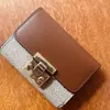 مصمم جديد محفظة محفظة محفظة مع القابض هندسة للإناث Zipper Long Heper Bag Bag Coin حامل البطاقة 328W