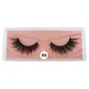 Tjock 3D False Eyelashes Natural Long Crisscross Curly Handgjorda falska fransar Lätt att bära ögon Makeup Tillbehör 10 Modeller 4388190