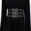 Gürtel Retro Taille Dekor Harness Gürtel Mode Körper Kette Schwarz Goth Einstellbare Schmuck für Frauen und Mädchen8386280