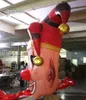 Halloween dekorativer hängender aufblasbarer Clownkopf 2m/3m riesiger hängender Clownmaskenballon für Deckendekoration