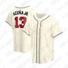 Atlanta Braves 13 Ronald Acuña Jr. Jersey 5 Freddie Freeman 3 Dale Murphy 7 Dansby Swanson 2020 Jerseys de béisbol personalizados Baseball Jersey Tukameng2016