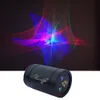 Sharelife Mini Bärbar RGB Aurora Effekt Laser USB Projektor Light 1200MA Batteri för Home Party DJ Utomhus Scen Belysning DP-A