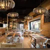 Modern Fener Kristal Avize Yemek Odası Oturma Odası Avize Aydınlatma Giriş Bar Masa Lambası Kahve Dükkanı Aydınlatma