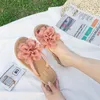 Summer Women Flat Beach tofflor söta flip flops sandaler för avslappnade och strandkläder tofflor Y200423
