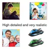 2.4G RC Motorcycle Double Motor Two Speed Vehicle RC Boat Remote Control Boat Models Outdoor Toys for Boy Kid Gift