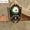 Dog Apparel Halloween Doorbell with LED Lightup Eyes Creepy Sound Eyeball Prop Spooky Toy for Easter Decoration 220921