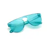 Sunglasses Shades For Women Purple Round Frameless Men Brand Designer Vintage One Piece Transparent Sun Glasses Shades17288690
