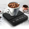 Boa Qualidade Digital Café Escala Temporizador 2KG /0.1G escala de cozinha de gotejamento doméstico com temporizador 211221