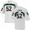 Miami Hurricanes NCAA College Football 52 Ray Lewis Jersey 20 Ed Reed 26 Sean Taylor 47 Michael Irvin