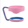 Portable handle for 30OZ car cups Black pink blue Mugs Cups Handle perfect fitted for 30OZ car cups holders