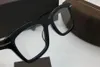 NEW high-quality Square Pure-plank big-rim glasses frame with clear lens 50-20-145 unisex for prescription full-set case OEM