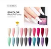 40pcs / set Gel prego Set Nail Art Set Para Gel Verniz híbrido Para Nail Art Manicure Set Semi Permanente Gel UV