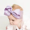 Big Bowknot Doux Nylon Infantile Bébé Turban Anniversaire Fille Enfants Fantaisie Bandeau Nouveau-Né Garçon Enfants Rouge Cheveux Bande Têtes Wraps 18 colo9827975