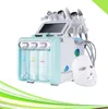 7 in 1 neueste LED-Lichttherapie, tragbare Sauerstoffstrahl-Gesichtsdermabrasion, Mitesserentferner, Hydradermabrasion, hautstraffende Hydra-Dermabrasionsmaschine