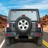 ABS Auto Rücklicht Gugel Rüstung Abdeckung Trim Schutz Kappe Für Jeep Wrangler JL 2018 + Außen Zubehör