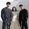 Winter Boys Harajuku Par Sweatshirt Mens Söt bokstäver Print Hoodie med Sporting Korean Fashion Street Pullover Hoodie