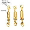 Cord Wire 5pcs/lot Lobster Clasp Metal Copper Magnetic Connectors For Diy Leather Bracelets Necklace Jewelry Making Findings wmtNkF