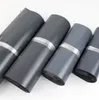 Black Express-tas Waterdicht Thicken Logistiek pakket Logistieke plastic aangepaste verpakkingstas voor post LXL1223