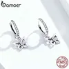 Butterfly Hoop Earrings for Women 925 Sterling Silver Engagemet Wedding Statement smycken Pendientes SCE833 2201088558347