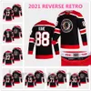 Patrick Kane Chicago Blackhawks 2021 Reverse Retro Jersey Malcolm Subban Jonathan Toews Bobby Hull Boqvist Hossa Zadorov Keith Murphy Jersey