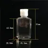 hot 60ML Octagon bottle Hand Sanitizer Bottle thicken Clear Plastic Refillable Containers Travel Bottle Home Accents T2I51671