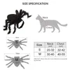 Halloween Pet Dog Ubrania Plush Spider Up for Small Dogs Cats Cosplay Funny Party Puppy Costums for Chihuahua Yorkie 2012187V
