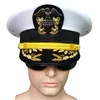 Luxury Yacht Captain Costume Party Meeting Cosplay Show Standard European Navy Admiral Colonel Uniform Captain Sea Collection Clot285t