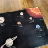 3D-zonnestelsel kinderen kamer tapijt ruimte planeet tapijt voor jongen slaapkamer antislip mat badkamer home decor spelen kruipende vloer 220301