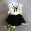 Girls Summer Casual Clothes Set Children Blouse Shirt + Short Pants Sport Suits Fashion Girl Clothing Sets for Kids Retail G220310