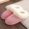 Vrouwen Huis Winter Warm Indooroutdoor Schoen Badkamer Pluche Thuis Slippers Bont Comfortabele Slip op Botas Mujer Y200106 GAI GAI GAI