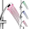 Whole Handheld 7 Color Led Romantic Light Water Bath Home Bathroom Shower Head Glow 06Orf2277466