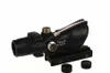 4x32 Hunting Riflescope Trijicon ACOG Echte glasvezel Groene rode stip tactische optische zicht
