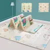 Детский коврик Baby Playmat Складные Детские Ковер XPE Пена Головоломки Двусторонняя Восхождение Водонепроницаемые Нетоксичные игры Коврик LJ201114