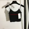 Padded Up Women Tanks Vests for Ladies Camis Fashion Letter Print Tops Vest Summer Sexy Sleeveless Bras Top