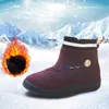 Nuove scarpe invernali da donna stivali da neve con cerniera signore caldi stivaletti in pelliccia sintetica donna peluche moda femminile comfort scarpe basse Y200915