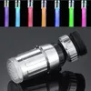 Rotation Color Automatical Red Green Blue Shower Hydroelectric Power Temperature Sensor Light Water Tap Glow LED Faucet 5 Colors1