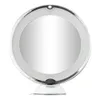 Portable 10x Magnifying Makeup Vanity Mirror Cosmetic Beauty Bathroom LED Light Drop Y200114