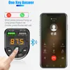 E5 Car Bluetooth 5 0 FM MP3 Player Transmitter Wireless Hands Audio Receiver TF 3 1A USB Fast Charger Car Accessories1246c