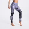 Qickitout 12% spandex taille haute numérique imprimé fitness leggings push up sport gym leggings femmes 201203