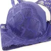 Beauwear Reggiseni sexy da donna Striscia regolabile con ferretto Ricamo floreale Non push up DD E DDD Reggiseno coppa F Taglia grande 100-125 201202