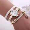 Neue Mode Frauen Armbanduhr Gold Quarz Geschenk Uhr Armbanduhr Frauen Kleid Leder Casual Armband Uhren1