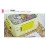 Cartoon Lunch Box Stainless Steel Double Layer Food Container Portable For Kids Kids Picnic School B jllgRN